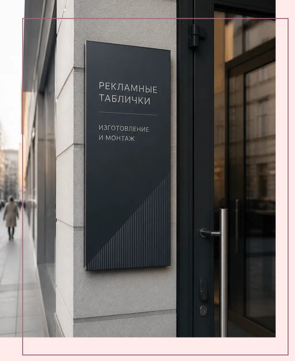 Рекламные таблички в Кызыле по цене от 4667 р. | Аванза-Кзл