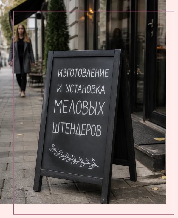 Меловые штендеры в Кызыле по цене от 6741 р. | Аванза-Кзл