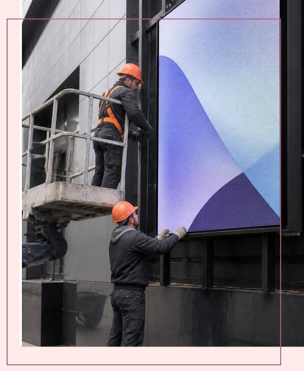 Размещение рекламы на цифровых экранах под ключ в Кызыле